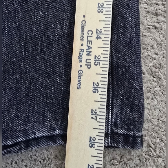 Everlane The 90's Cheeky Jeans Denim Faded Black Straight Leg High Rise Sz 27 - Picture 12 of 16